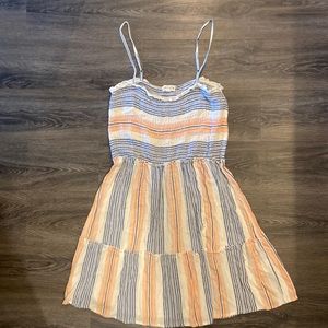 comfy striped sun dress